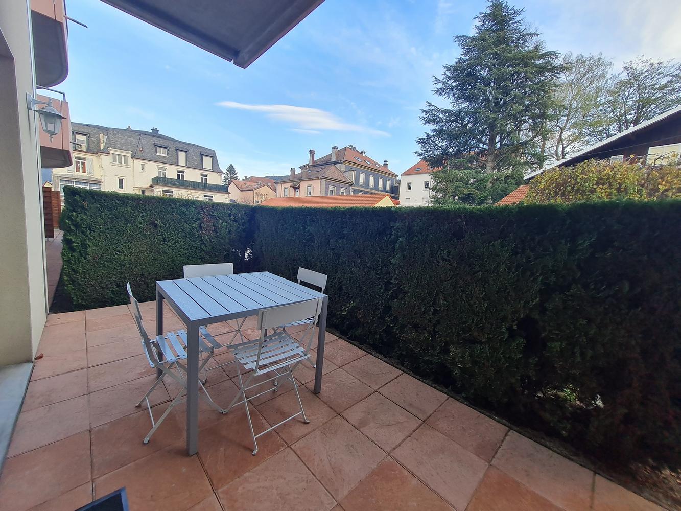 Terrasse privative